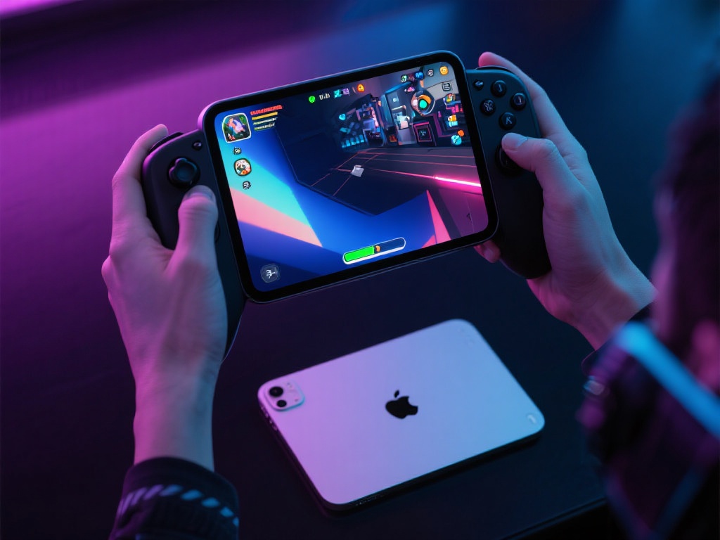 此外，苹果设备的轻便设计让长时间游戏不再成为负担。