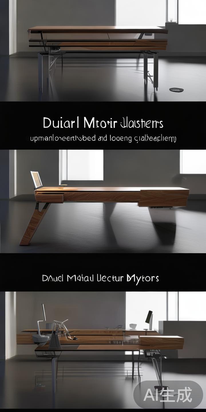 电竞升降桌双电机DB的适用场景分析与性能评测报告 此外,双电机方案相较单电机不仅具备更强的承载能力,